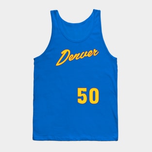 CLASSIC - Denver Basketball Tank Top